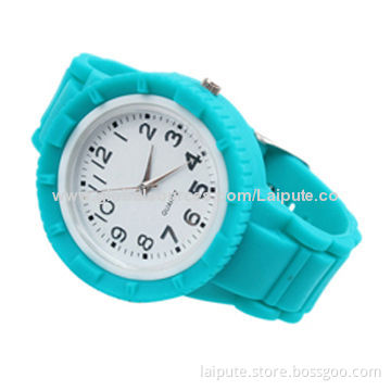 China Manufacturer New Product Colorful Interchangeable Silicone Watch